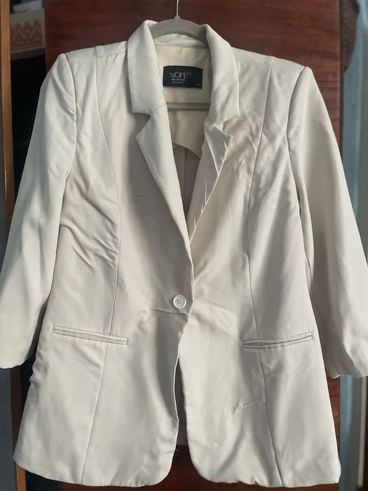 Donna NOPE COLLECTION Blazer Crema Chiaro 38