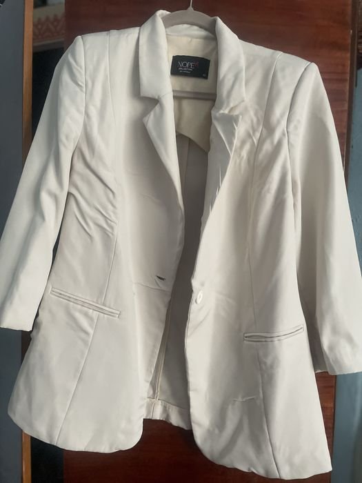 Donna NOPE COLLECTION Blazer Crema Chiaro 38