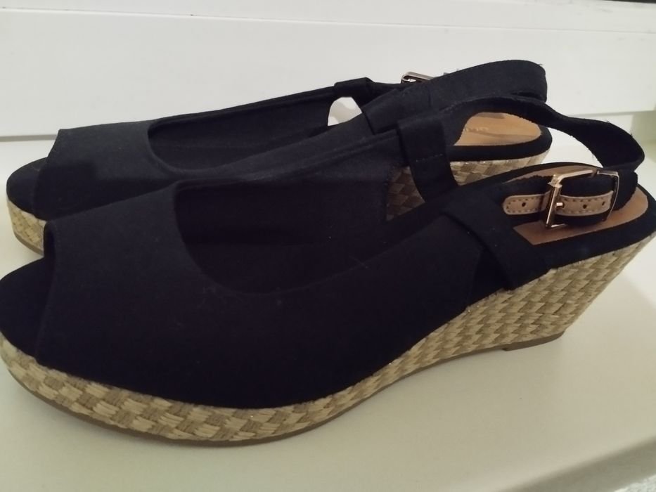 Женские Graceland Босоножки Чёрные 39