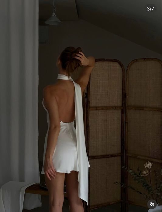 Femme Navyicon Robe Blanche 34