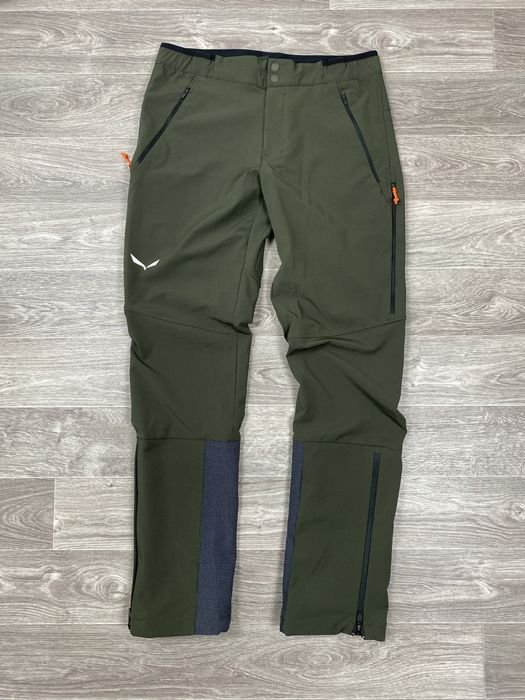 Uomo Salewa Pantaloni Verde 34