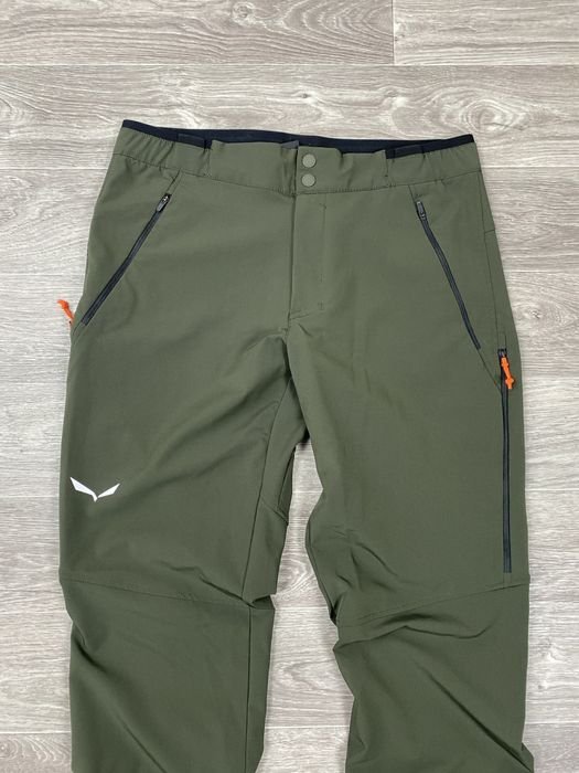 Uomo Salewa Pantaloni Verde 34