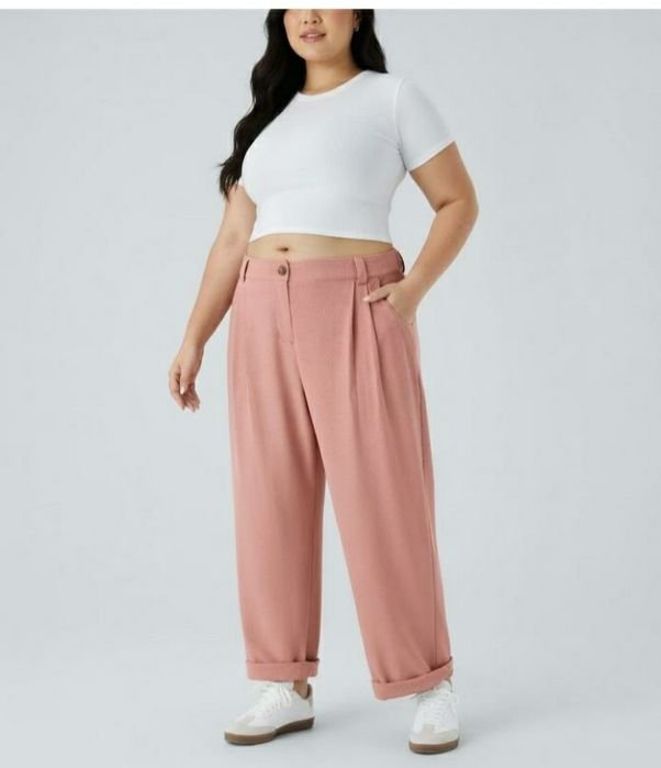 Женские Брюки Розовые Один размер