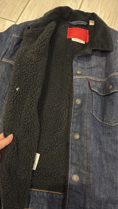 Damen Jeansjacke Marineblau 36