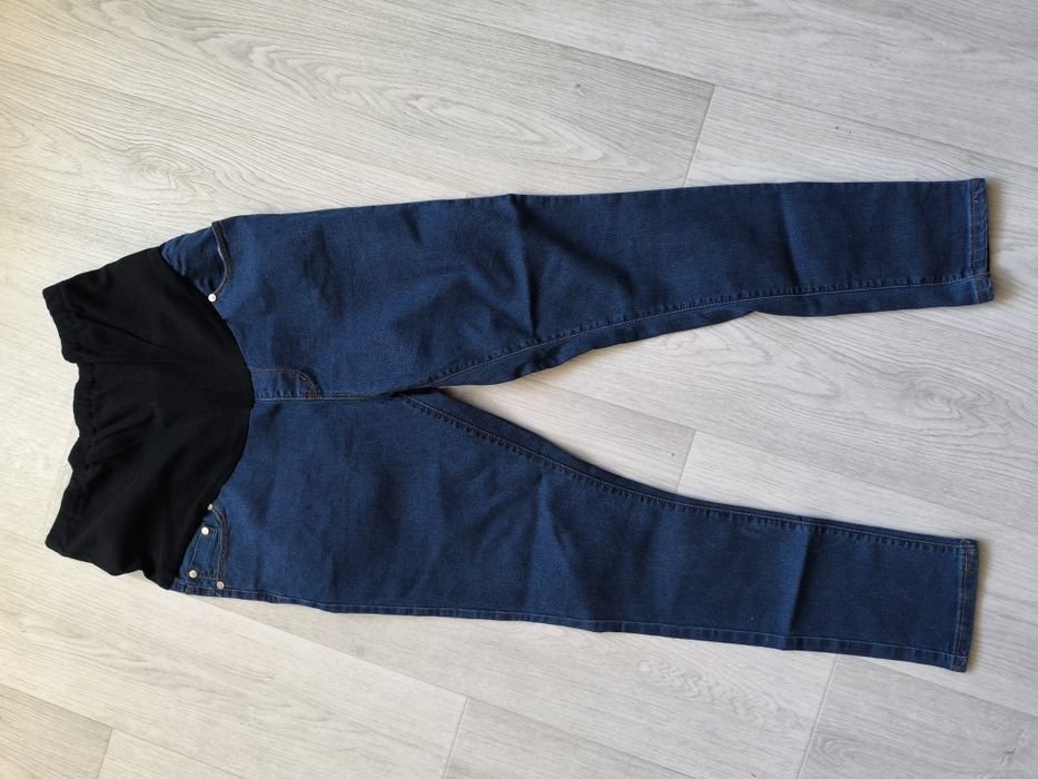 Donna Pantaloni Maternità Blu Navy 36-38