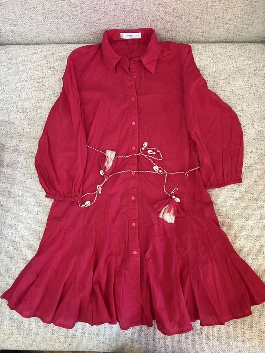 Donna Mango Abito Rosa 36