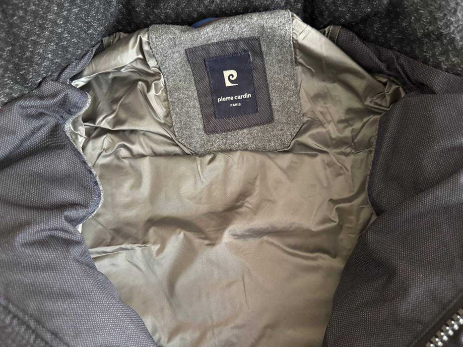 Uomo Pierre Cardin Giacca Invernale Grigia