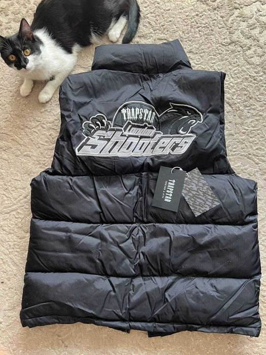 Herren Trapstar Weste Schwarz 42