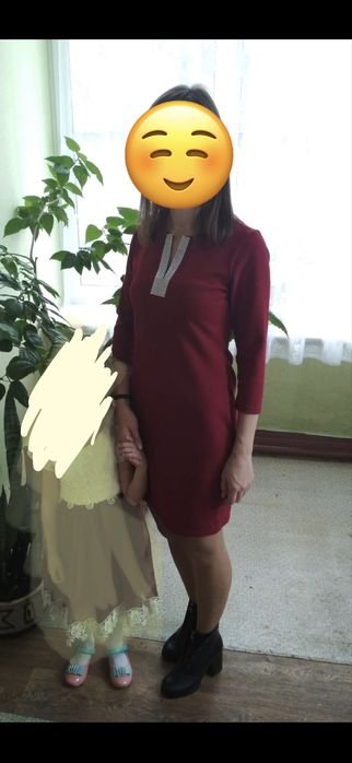 Femme Robe Bourgogne 36