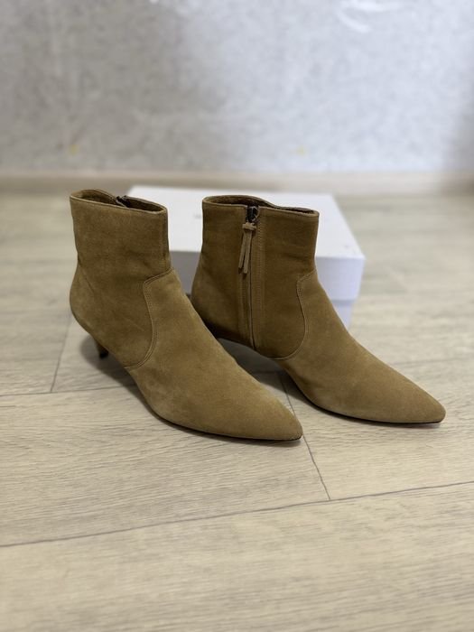 Damen Isabel Marant Stiefeletten Beige Wildleder