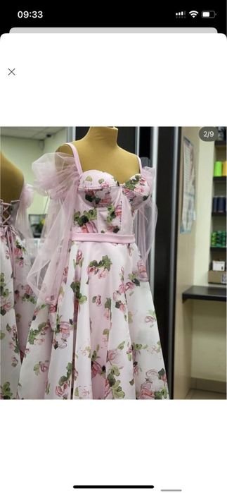 Women Dress Floral Pastel 40