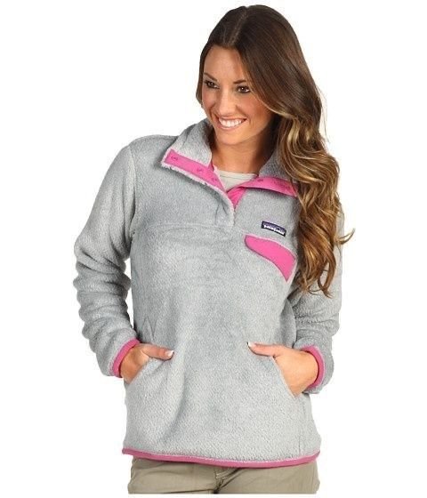 Женский Patagonia Свитер Голубой Флис 38