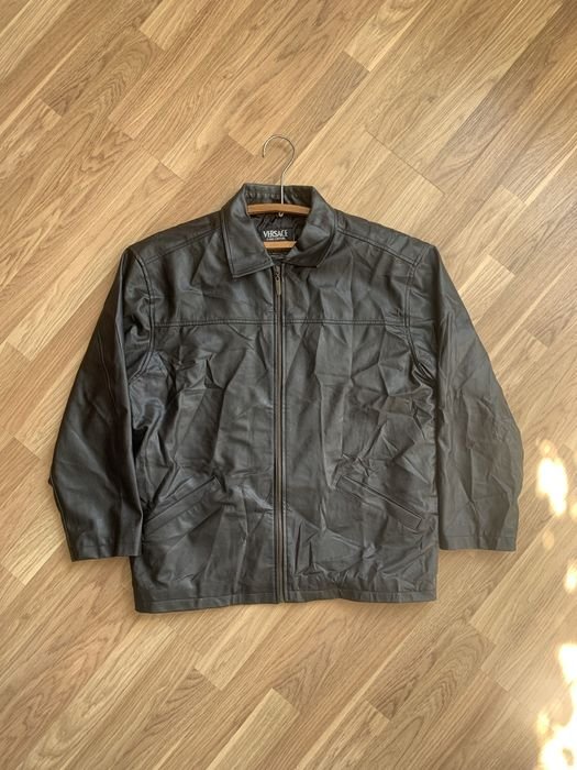 Мужской Versace Jeans Couture Винтажная Кожаная