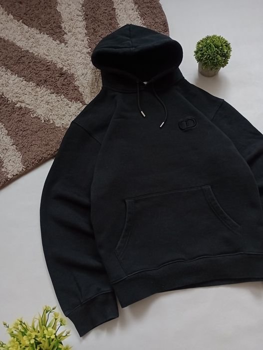 Uomo Christian Dior Felpa con Cappuccio Nera M