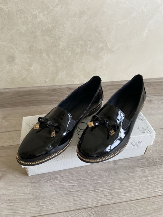 Женские Туфли Чёрные 40