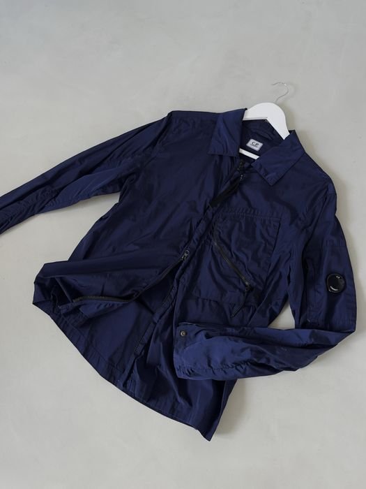 Men C.P. Company Overshirt Navy 38