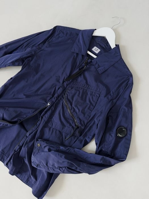Men C.P. Company Overshirt Navy 38