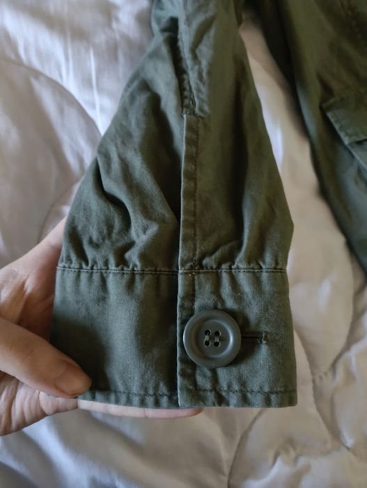 Женская Куртка-Рубашка Сафарі Зелёная 40