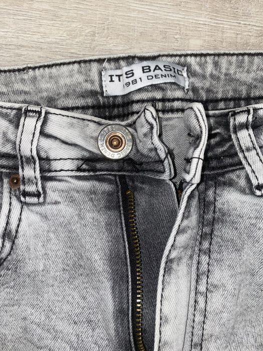 Damen Jeans Grau 32,34