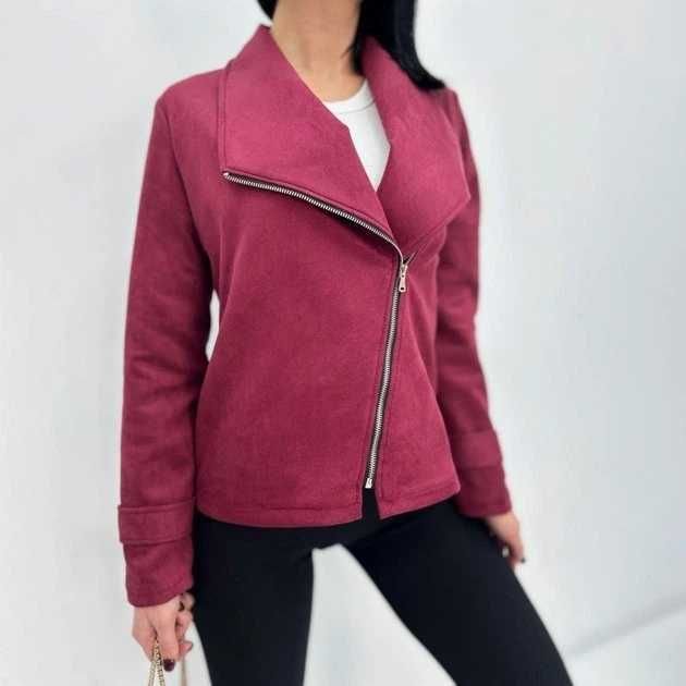 Damen Fashion Girl Jacke Burgunder 42