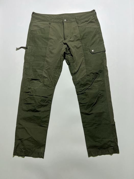 Uomo Jack Wolfskin Pantaloni Kaki Flex Shield XL