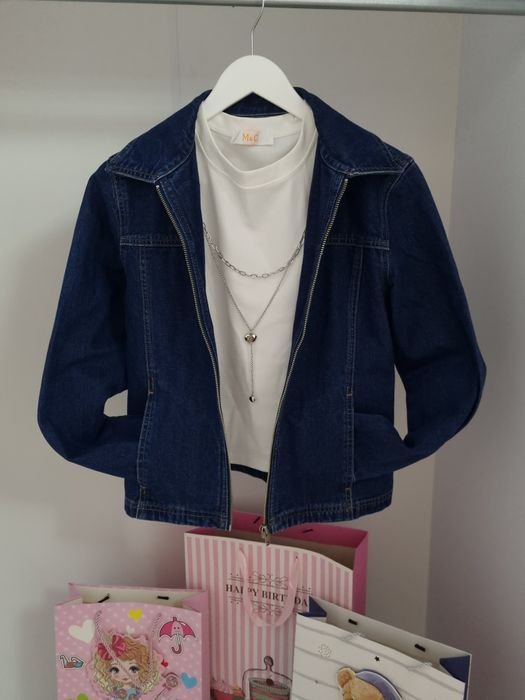 Женская Trader Jeans Джинсовая Куртка Тёмно-синий