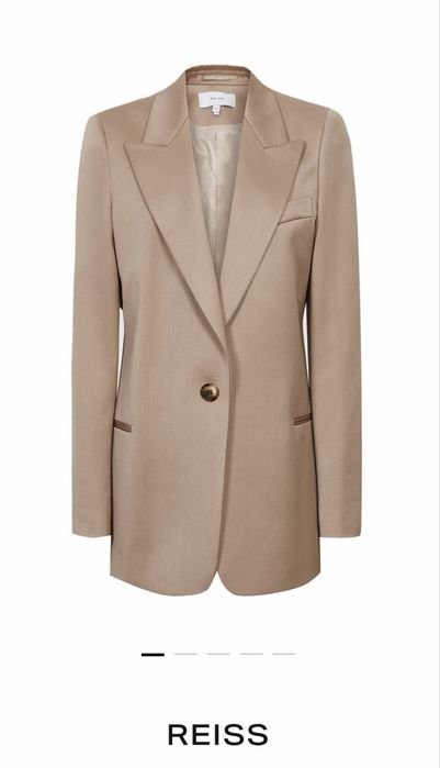 Damen Reiss Sakko Beige Wolle 38
