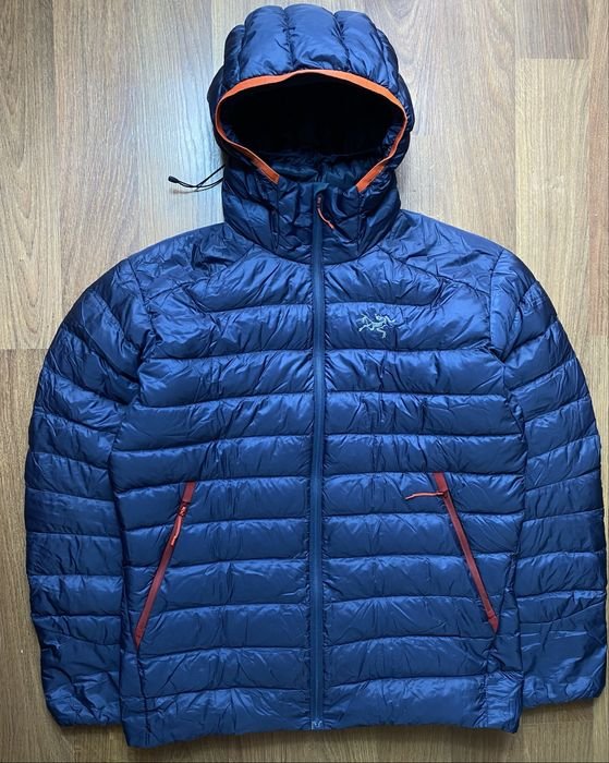 Мужской Arc'teryx Cerium LT Hoody Синий Пуховик М