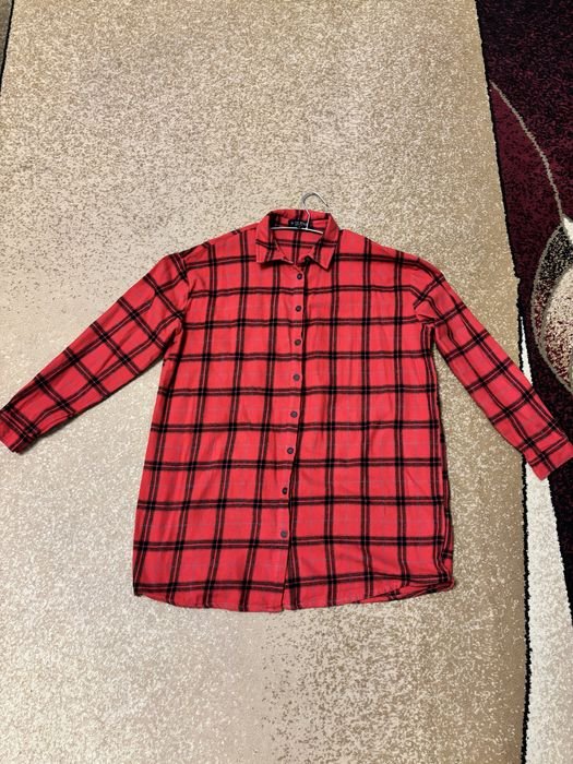 Damen Hemd Rot 40