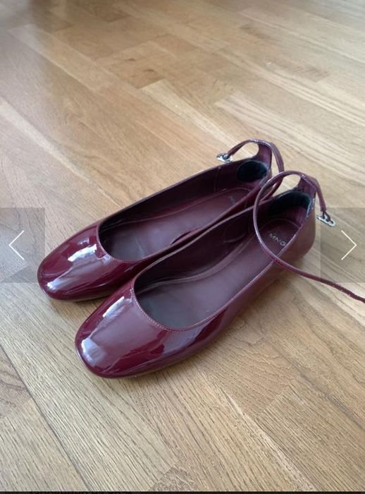 Damen Absatzschuhe Burgunder 41