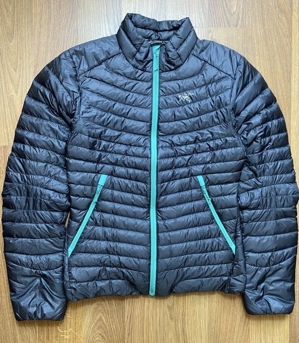 Мужской Arc'teryx Cerium LT Hoody Чёрный Пух XS