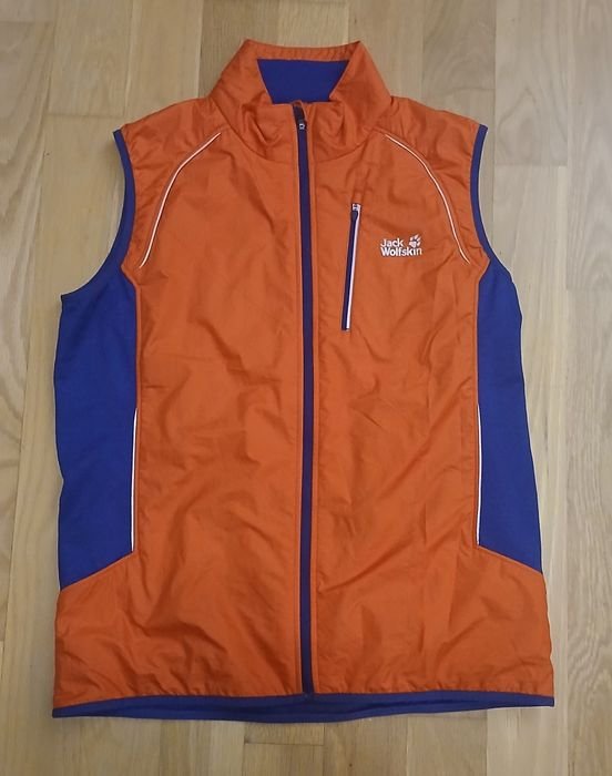 Herren Columbia Weste Orange 42