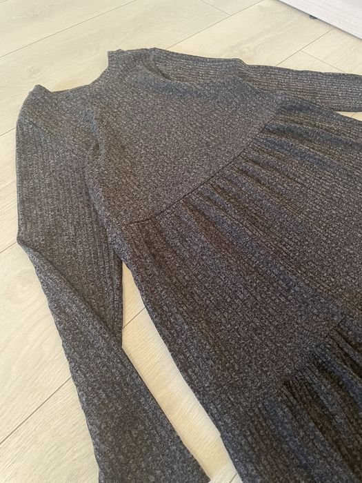Damen Kleid Grau 38