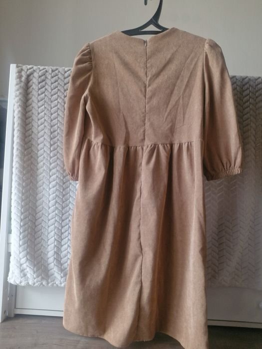 Damen Kleid Braun Anderes Material 36