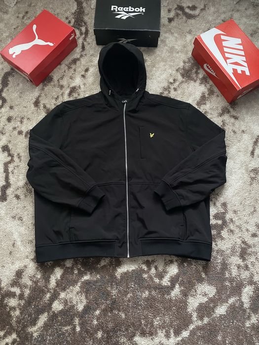Men Lyle Scott Jacket Black 5XL