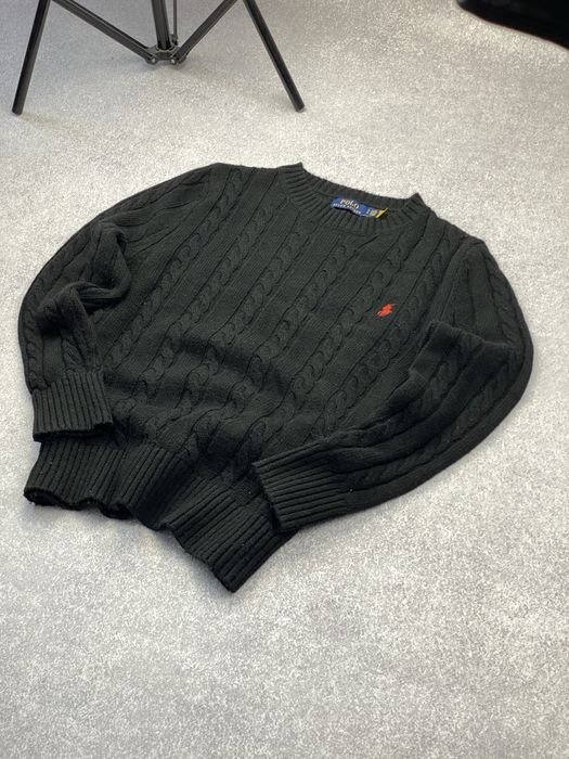 Uomo Ralph Lauren Maglione Nero 36