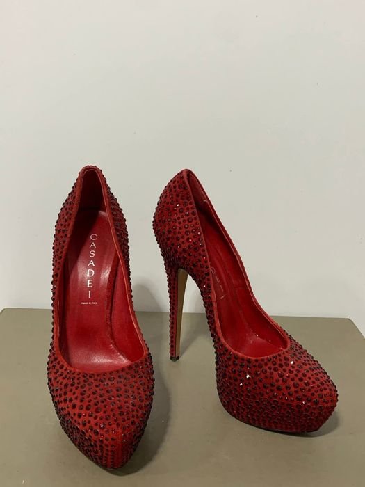 Donna Casadei Tacchi Pelle 37