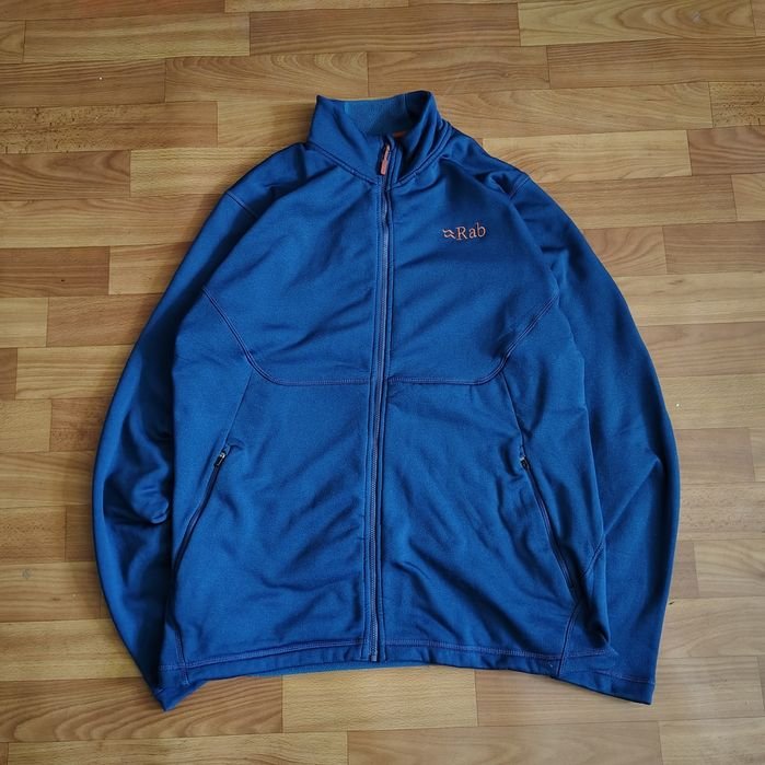 Men Rab Jacket Navy Fleece 40