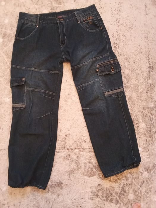 Herren Jeans Marineblau Denim 36-38