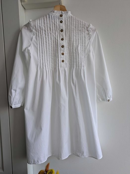 Женская Сукня Белая Хлопок 32