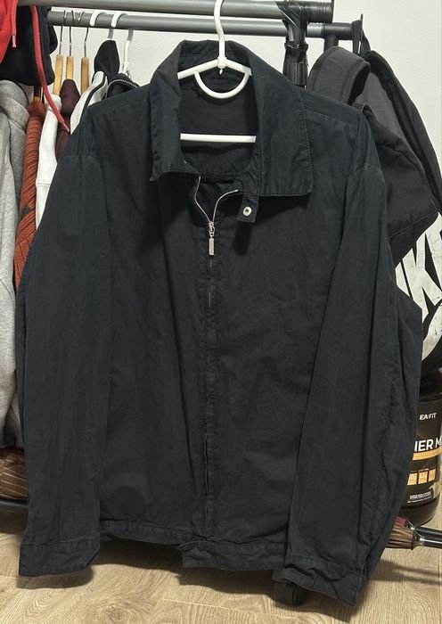 Men Moncler Windbreaker Black 38