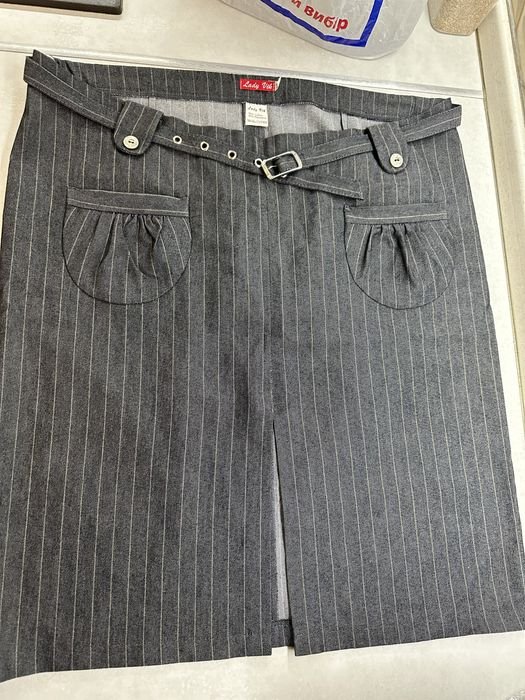 Maternity Skirt Grey