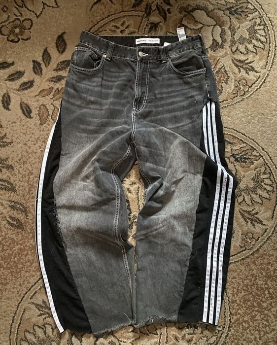 Herren Balenciaga Jeans Schwarz