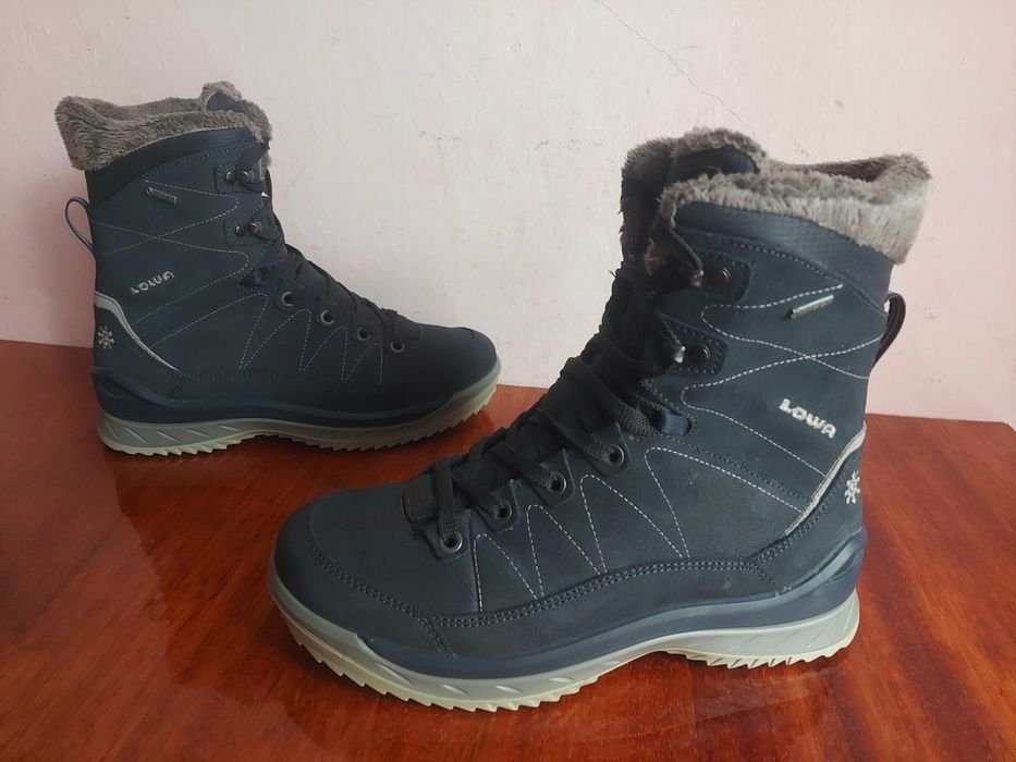Damen Lowa LEVENTINA Braun Nubuk 39