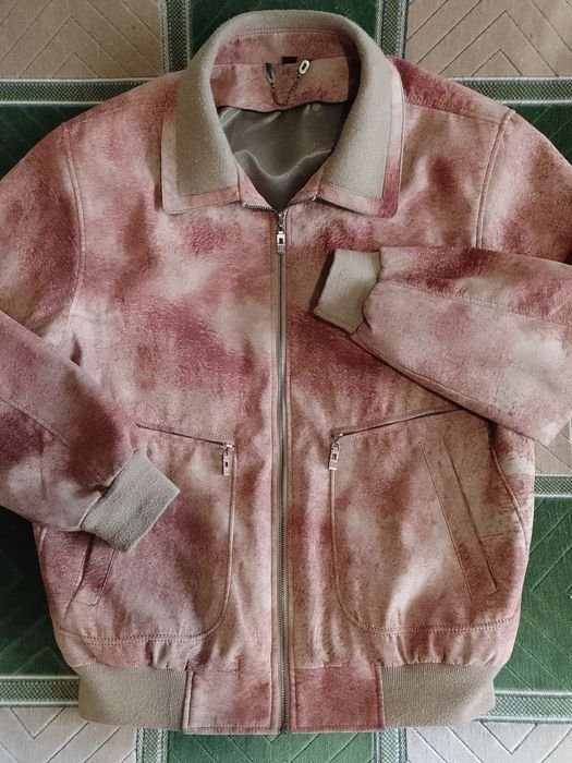Men Other Spring Jacket Pink Polyester Other
