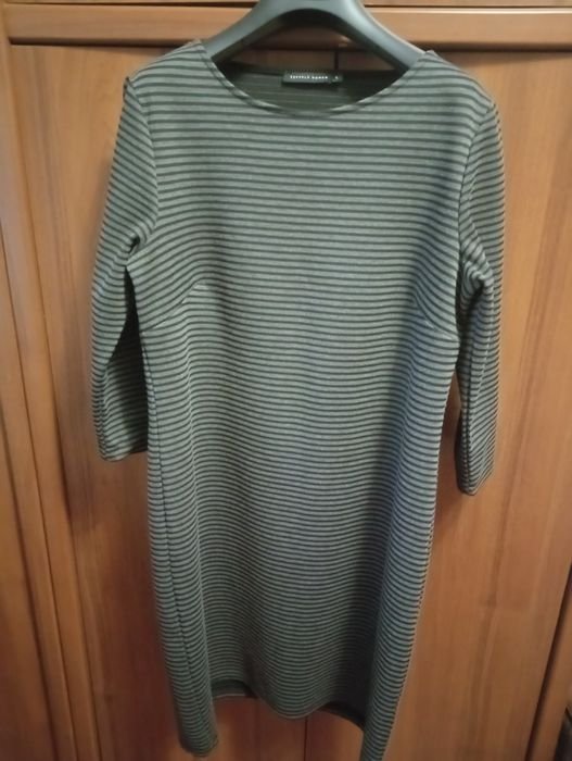 Femme Robe Grise Coton 40