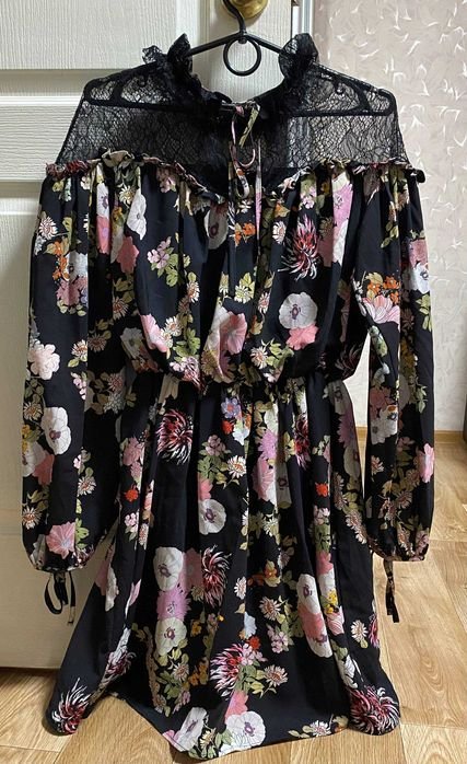 Damen Setre Kleid Schwarz 36