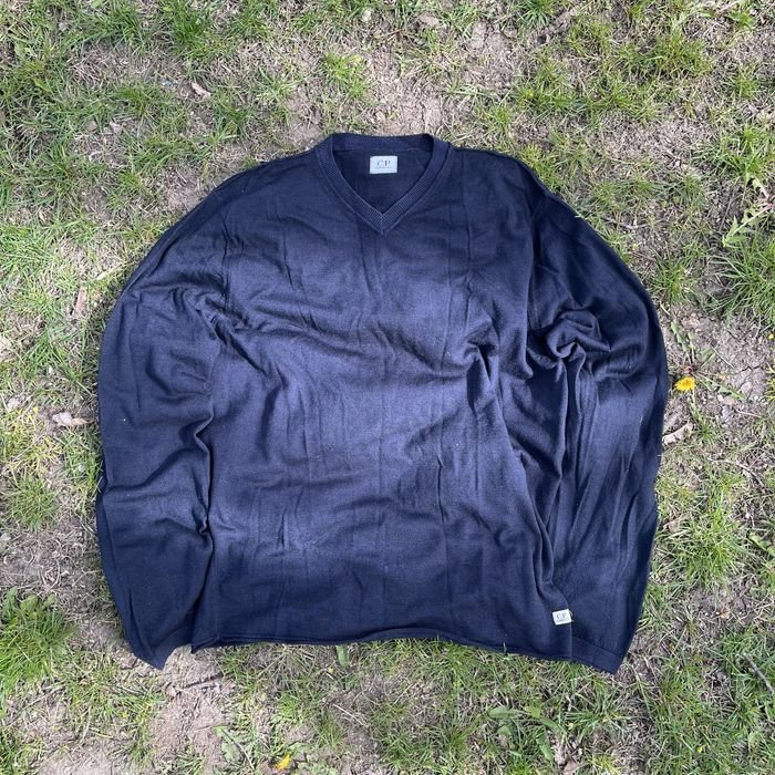Men C.P. Company Sweater Navy 38