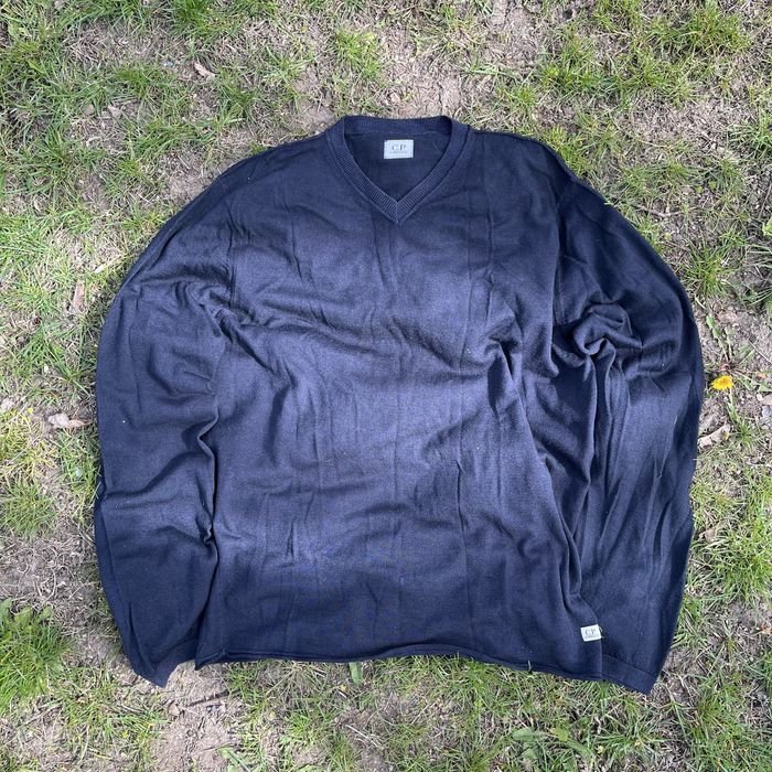 Men C.P. Company Sweater Navy 38