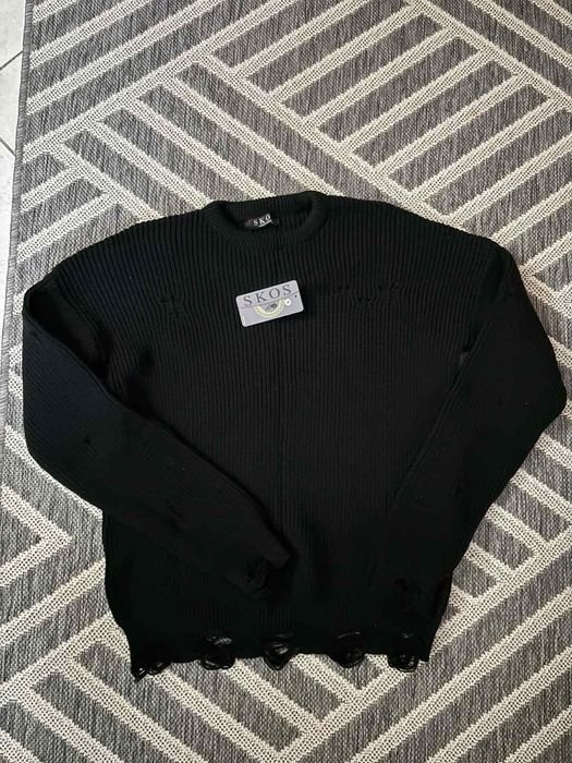 Men Sweater Black Other Material 42